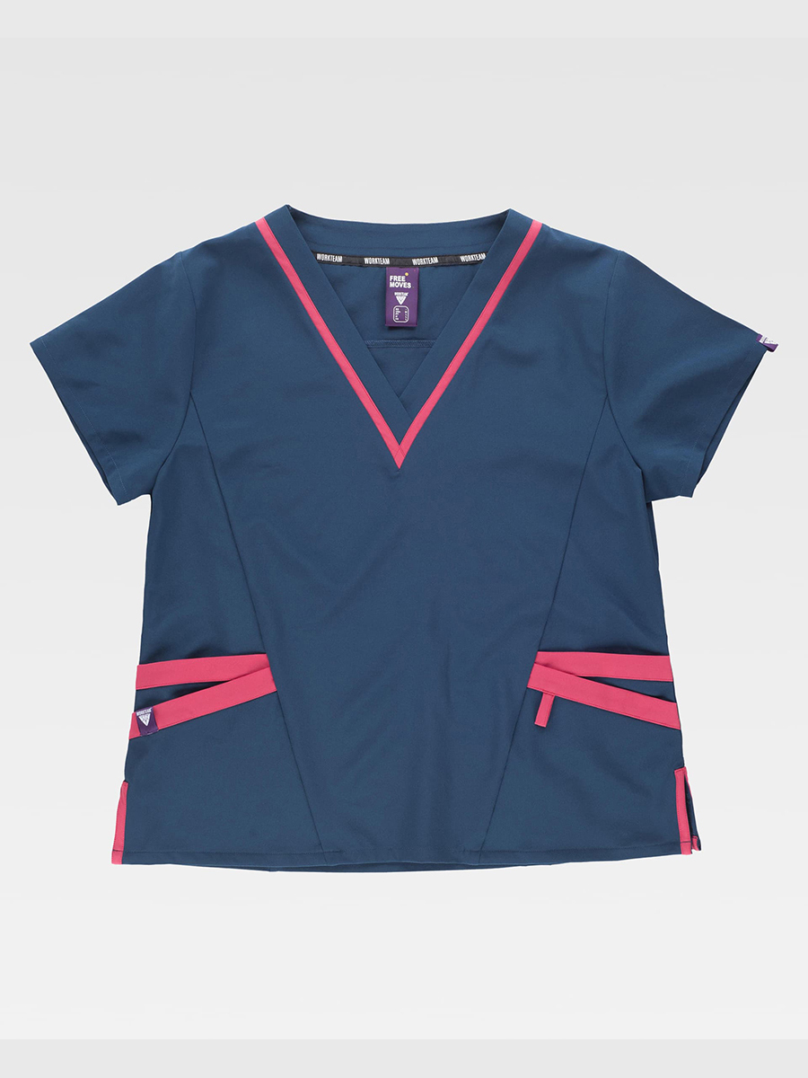 petrolio / fucsia